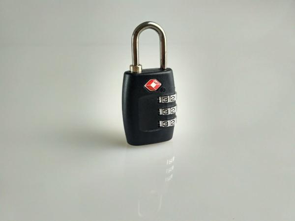 PC / ABS Material TSA Approved Travel Locks 32.5g TSA 335 With 3 Dials