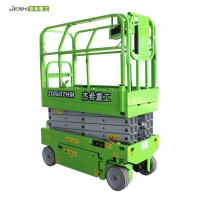 bondes pequenos móveis da capacidade de carga 230kg do acesso 6m de MEWPs AWP scissor a plataforma elevado do elevador para construir