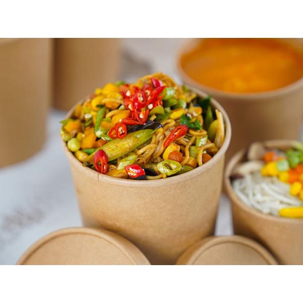 Шары Kraft еды устранимые с крышками сопротивление масла 12 Oz