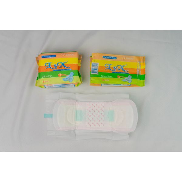 Customizable Organic Sanitary Napkins Disposable Period Pads Cotton