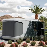 Construit rapidement B5 Capsule Container maisons Hôtels Panneau sandwich cadre en acier Pour la cuisine Chambre à coucher Villa Bureau