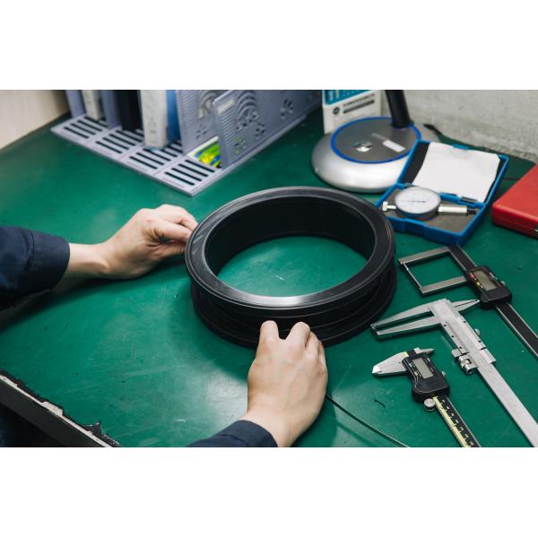 Buna N Rubber Valve Seat For Butterfly Valve High / Low Temperature Resistance