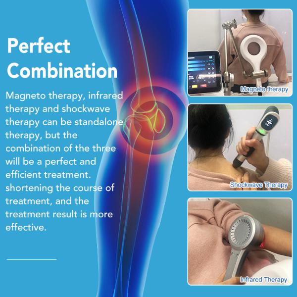 Therapeutic Magnetic Field Magnetoterapia Cold Laser Therapy Device For Pain Relief