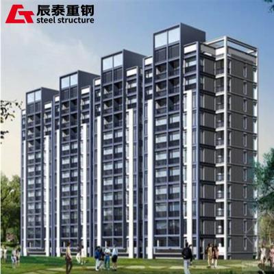 Commercial High Rise Steel Structure Building Construction Prefab Galvanized