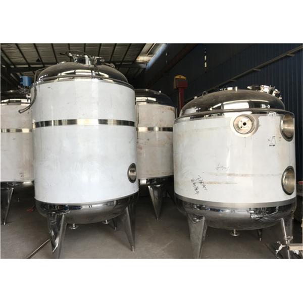 Chemistry Storage Tank Stainless Steel Fermentation Tanks Heating Tanks