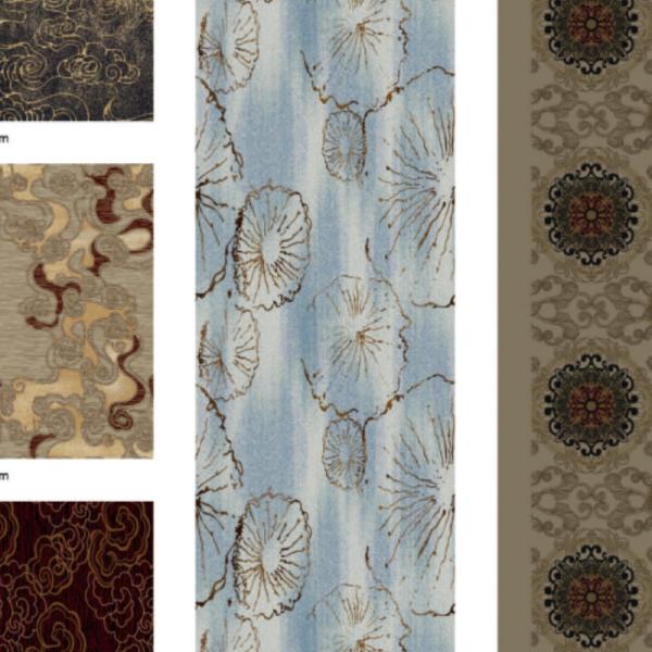 Hand Woven Modern Style Axminster Carpets for Hotel Bedroom Flooring Solution