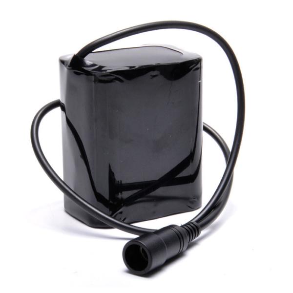 18650 Lithium-ion Battery Pack | 7.4V 7200mAh Rechargeable Lithium Battery Packs for Miner Lamp | China Manufacturing