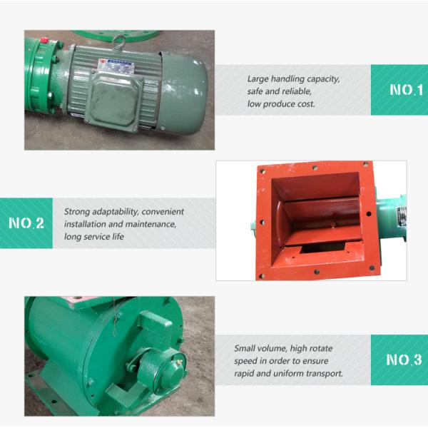 Ширина 1.5kw фидера 18L/R 400mm турбинки литого железа твердая