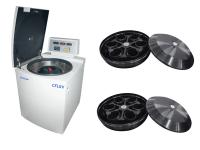 Type centrifugeuse de capacité élevée, plasma/centrifugeuses banque du sang, centrifugeuse à vitesse réduite de plancher