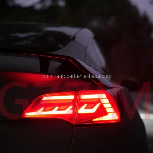 Лампы заднего фонаря Tesla Model Star LED Заднего тормоза Заднего фонаря