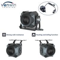 1080P IP69 imperméable à l'eau 2MP chauffage du véhicule anti-brouillard Caméra de voiture avec angle de vue à 180 degrés et fonction imperméable