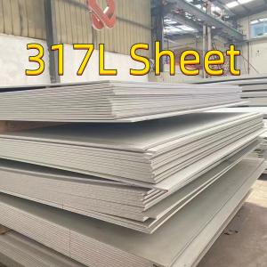 ASTM A240 AISI 317L UNS S31703 Chapa de aço inoxidável 0,3-10,0 mm Largura 1000