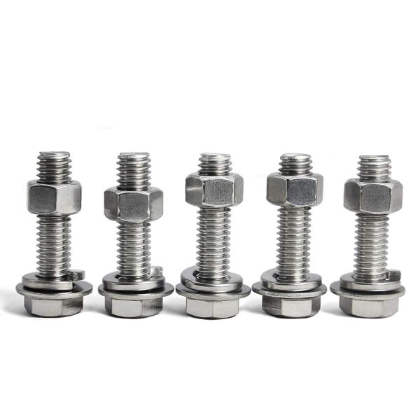 GB Standard M1.6 M2 M2.5 M3 M4 M5 M6 M8 M10 M12 M14 M16 M20 ZINC PLATED Hex Head Bolts for Durable Performance