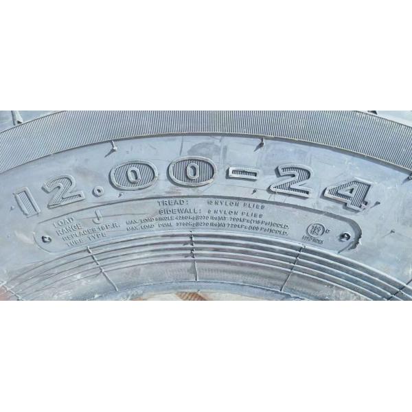 El camión diagonal de nylon resistente de la capa cansa la resistencia rodante baja 1200-24