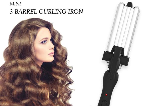 Ceramic Plate Triple Barrel Waver Hair Styling Tools Curling Iron Wand