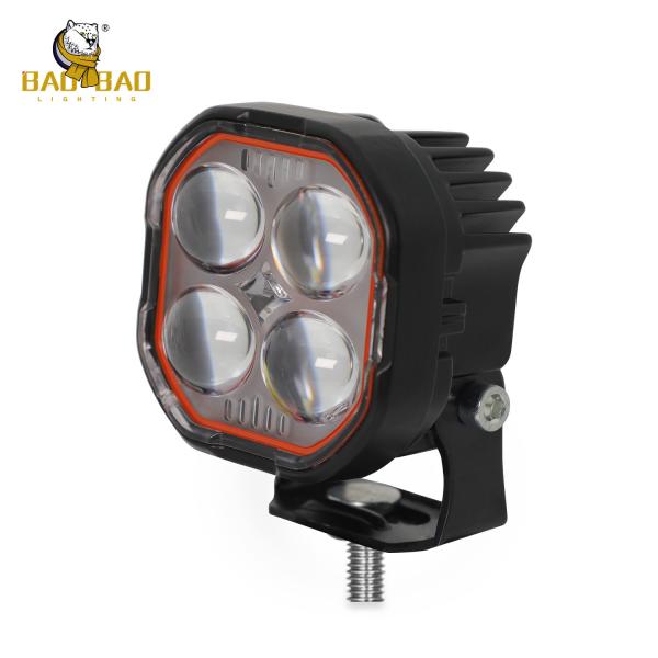 4 LED Branco Vermelho Amarelo Projetor Lâmpadas LED Luz Para Motos Para Carros
