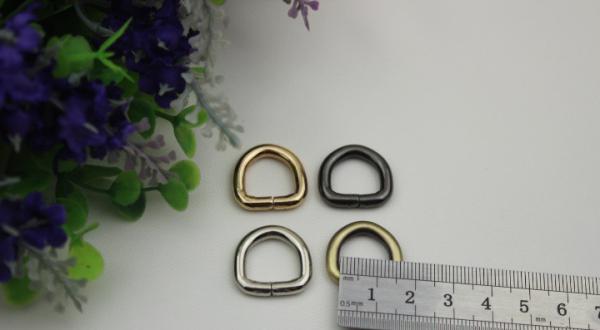 All kinds of size wire iron d ring,small metal d ring buckle for bag