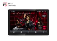 GPS Universal Car Stereo com tela QLED de 12,95 polegadas resolução 1920 × 1200