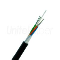 Câble à fibre optique extérieur non métallique, tube lâche, 144 fibres, FRP, monomode, GYFTY