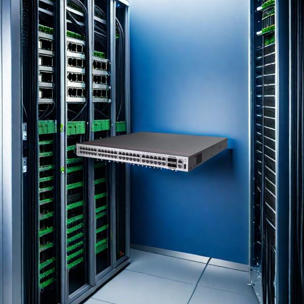 48 Port 25GE SFP28 Data Center Switch With 6 X 40/100GE QSFP28 CE6863H-48S6CQ For Speed Data Transfer and Data Processing