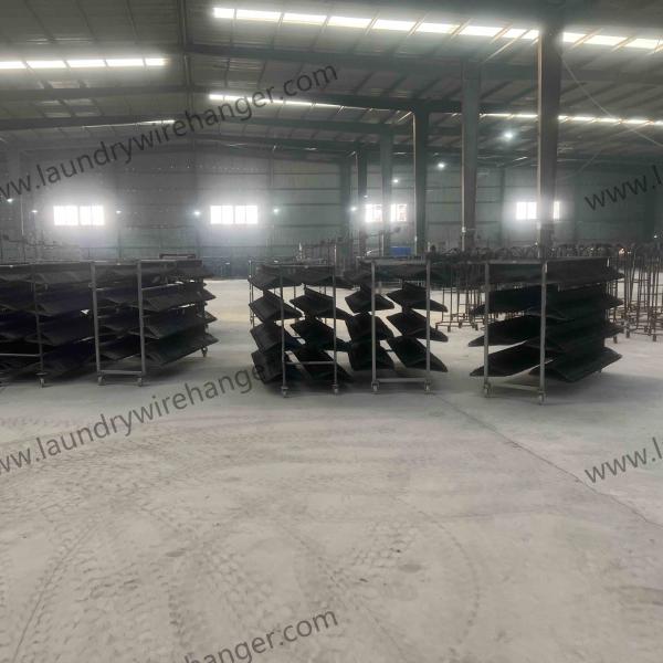 Dry Cleaning Disposable Laundry 2.2mm Galvanized Wire Hangers