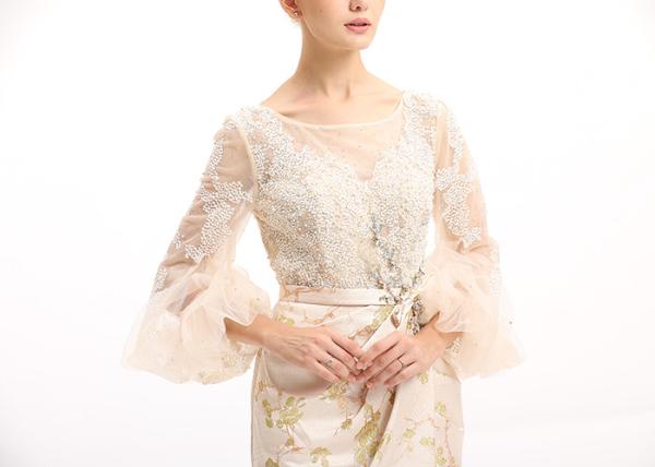 Princess Long Sleeve Evening Gowns / Beaded Women's Special Occasion Dresses
