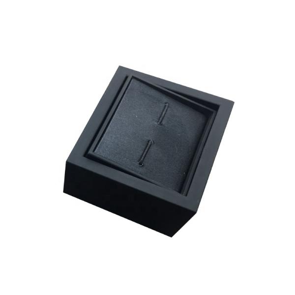 Customs style 360 rotation cufflink box luxury style