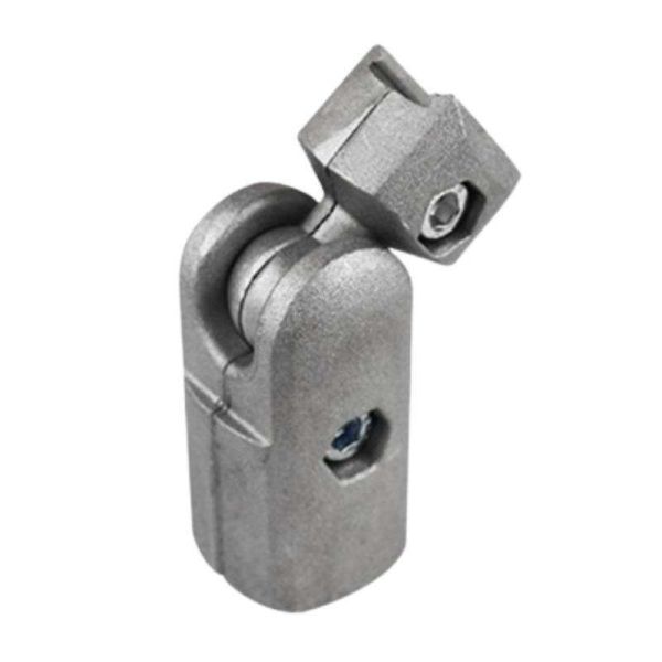 DYJ19-A07 Third Generation Aluminum Lean Pipe Assembly Line Accessories Warehouse Aluminum Tube Connector 180 Degree Joint Outer Type