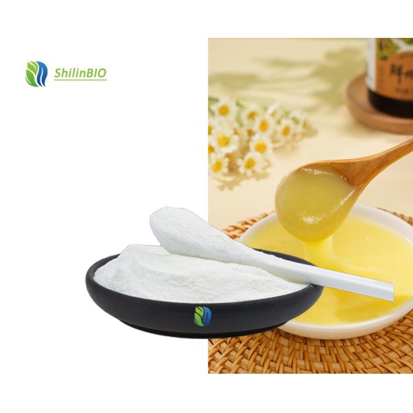 High Quality 10-Hydroxy-2-decenoic Acid 4% Royal Jelly Acid Royal Jelly Extract Powder CAS 697235-49-7 