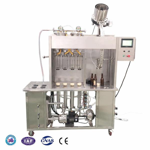 4-4-1 Beverage Bottling Equipment , Glass Bottle Filler SUS304 Body Material