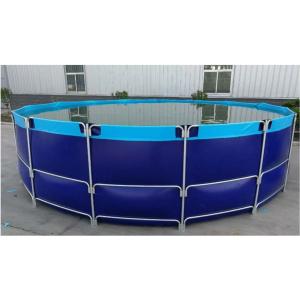 Customized Canvas Fish Pond For Sustainable Aquaculture And Protect Water