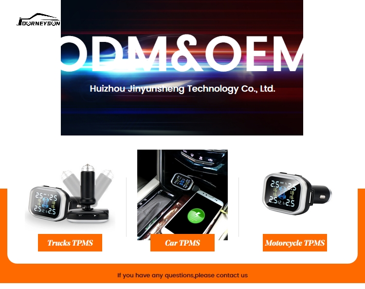 New Wireless Four-Wheel Display TPMS Tire Pressure Monitor Detector with Solar Charging Sensor Universal Fitment 1 Year Warranty