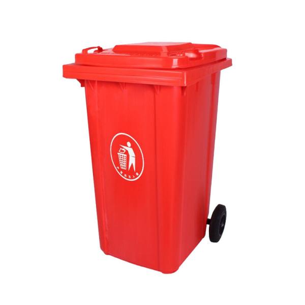 Large Outdoor Wheelie Bins Plastic Compost Bin Trash Can Waste Bin Dustbin with Lid