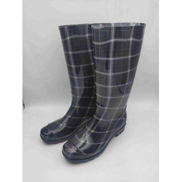 Bottes de pluie sur mesure pour femmes en semelle non glissante pour femmes en semelle haute imperméable