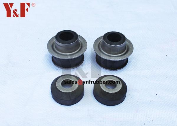 Black Anti Vibration Rubber Bushes Vehicle Suspension Body Mounts