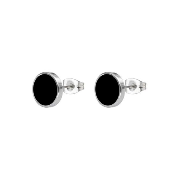 Hot Selling 6mm Small Stud Earrings Jewelry Stainless Steel Silver Earring Women/Men Girls Piercing Jewelry