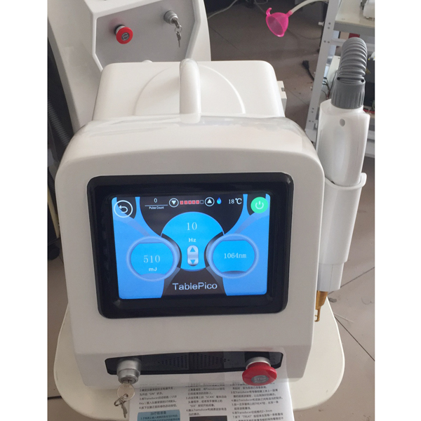 Pigments Freckle Removal Q Switch Yag Laser Machine / Nd Yag Laser System