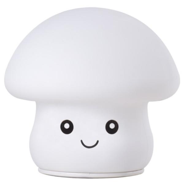 Mushroom Silicone Night Lights USB Smart Bedroom Bedside Eye Care Small Touch Table Lamps