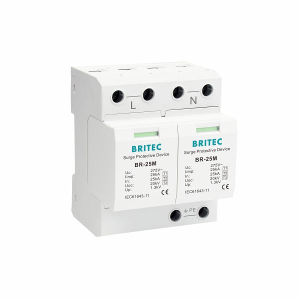 BR-25M 320 3+1 Surge Protective Device  Electrical Surge Protection System spd protection device industrial surge suppressor
