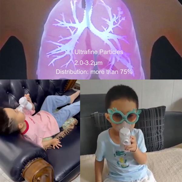 здравоохранения Nebulizer ингалятора аэрозоля 3.2μm Nebulizer сетки портативного вибрируя