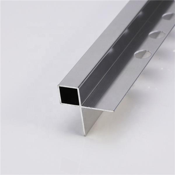 Polished 8mm Brushed Chrome Tile Trim ISO9001