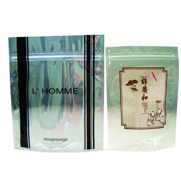 Aluminium Stand Up Zipper Pouch , coffee packaging bag , food bag