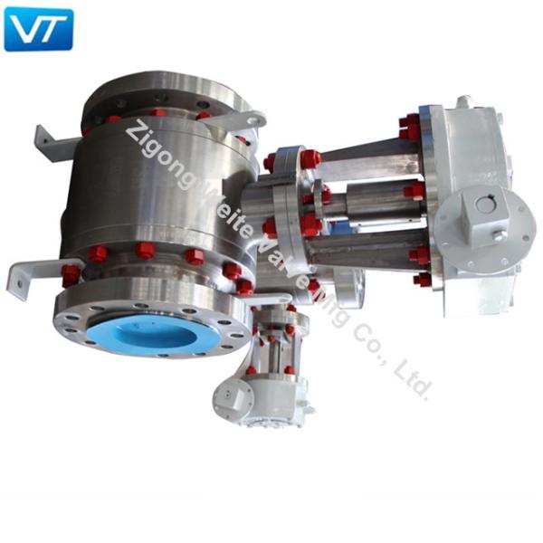 6" robinet à tournant sphérique métal sur métal de la classe 300 du robinet à