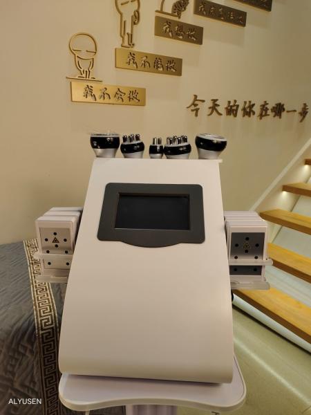Professional 6 In 1 Fat Reduction Lipo Laser Cellulite Removal Weight Loose Body Slimming RF Beauty Instrument