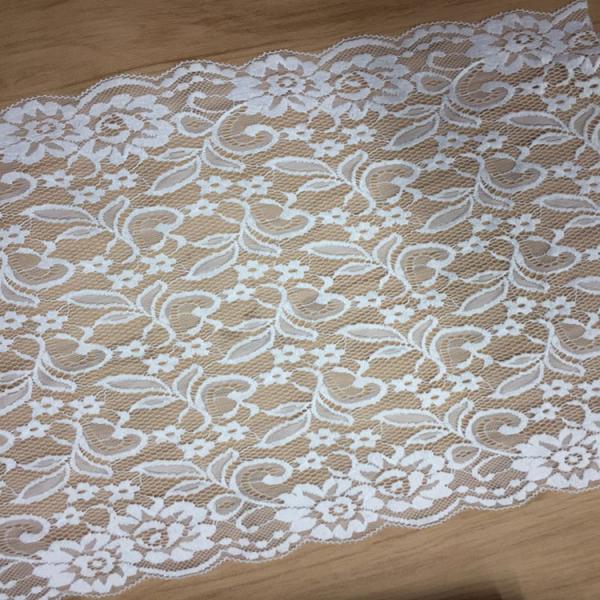 32cm wide 2017 New Fashion Lace Border/ underwear cotton lace edge in Ivory Color