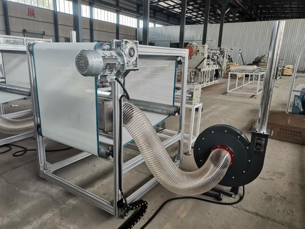 Melt Spraying Extruder Non Woven Making Machine Melt Spraying Cloth Extrusion