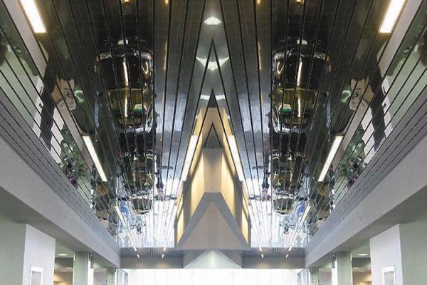 High Flexible Decorative Ceiling Panels , High Harder Waterproof Ceiling Tiles