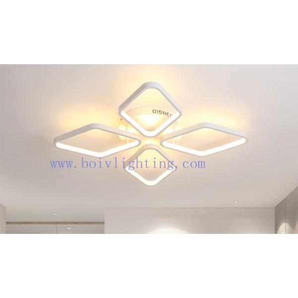 Good Ceiling Lamps For China LED Lighting 510*510*90MM Black Or White Color