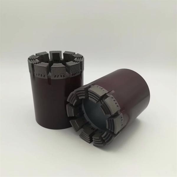 AQ BQ NQ HQ PQ Impregnated Diamond Core Bits For Exploration Wireline Drilling