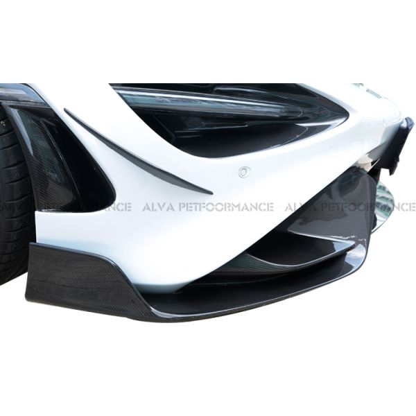 2017-2019 McLaren 720S ALVA 765LT Type Dry Carbon Fiber Body Kits Front Rear Bumpers Front Fenders Side Skirts Rear Wing